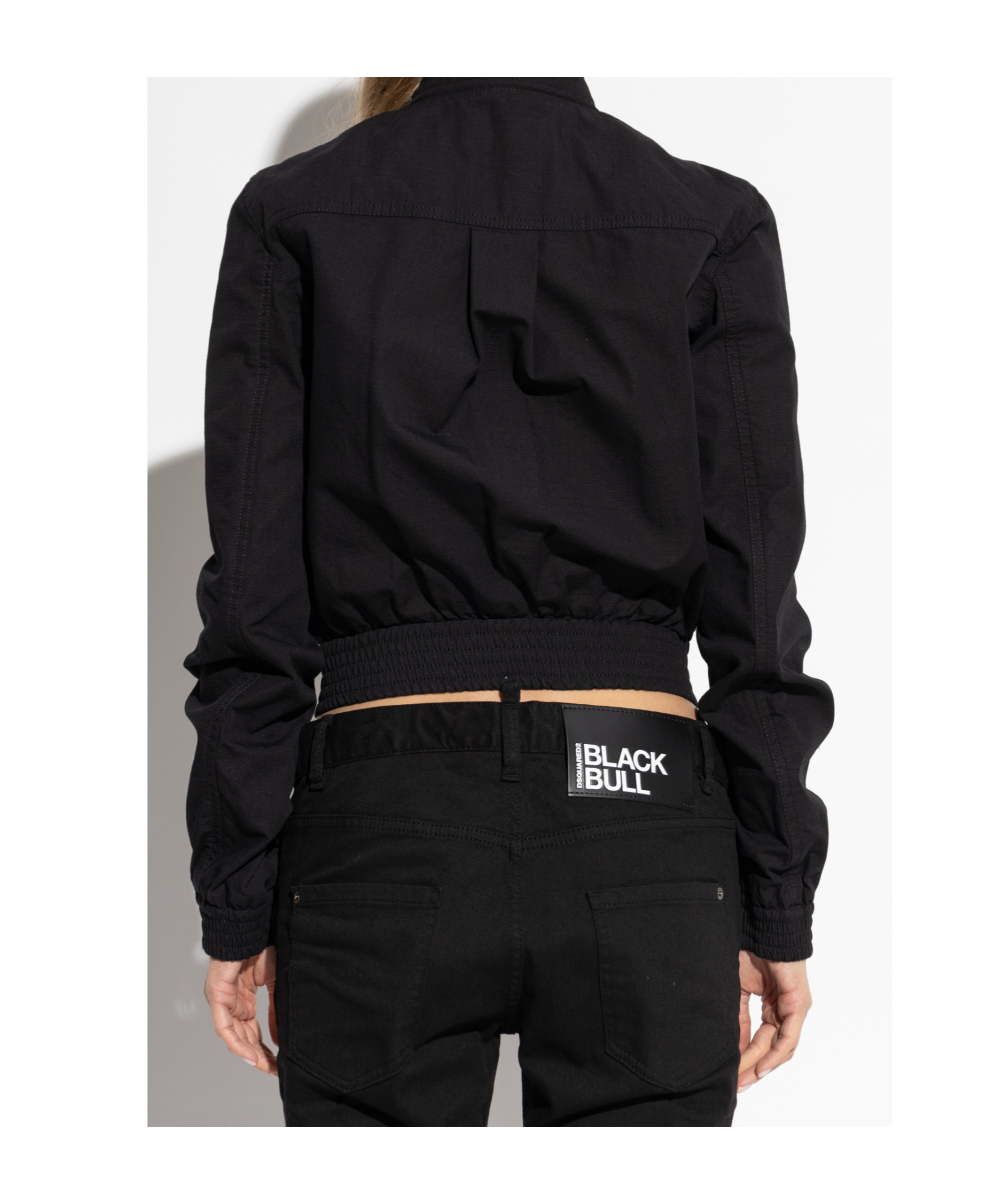 Dsquared2 Icon Bomber Jacket In Black