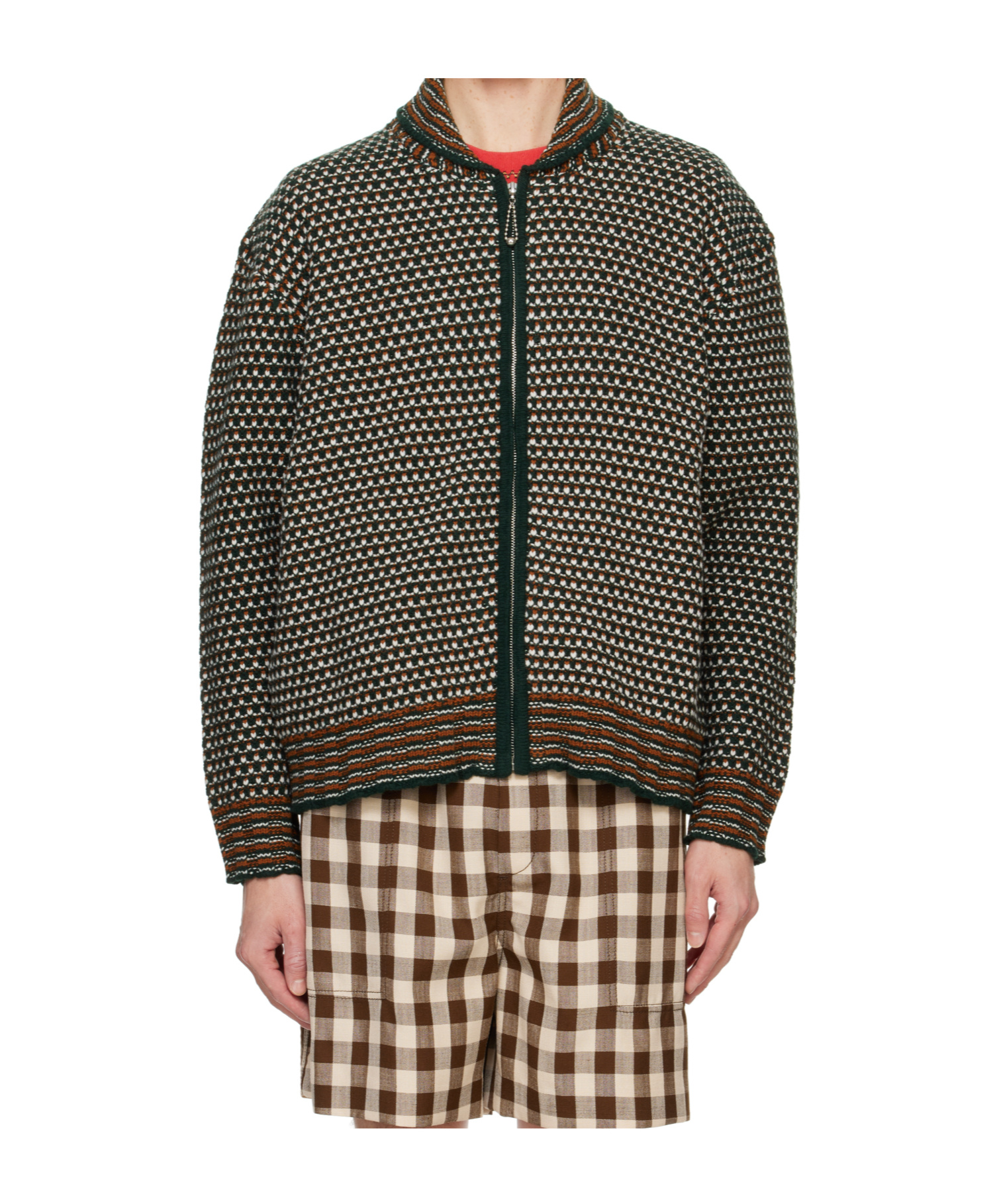 Bode Schenectady Sweater In Black