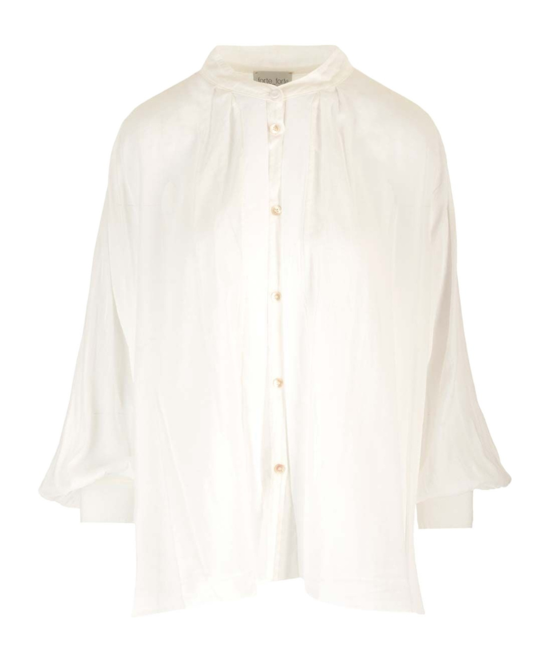 Forte Forte Voile Bohemian-style Shirt In White