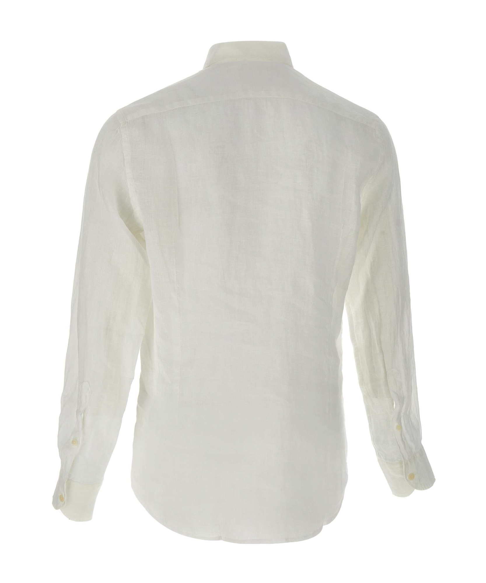 Mc2 Saint Barth Round Hem Plain Shirt