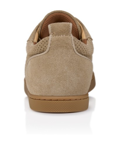 Christian Louboutin Womens Saharienne Tutti Rui Donna Leather Low-top Trainers In Brown