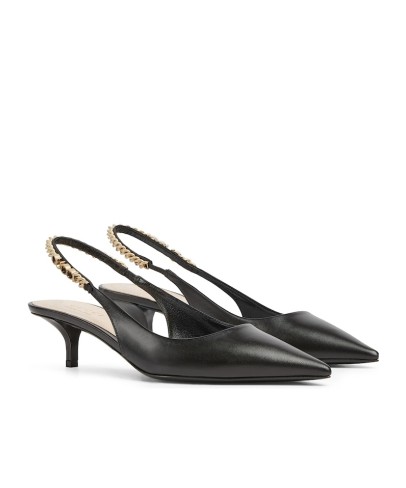 GUCCI 45MM GUCCI SIGNORIA PUMPS
