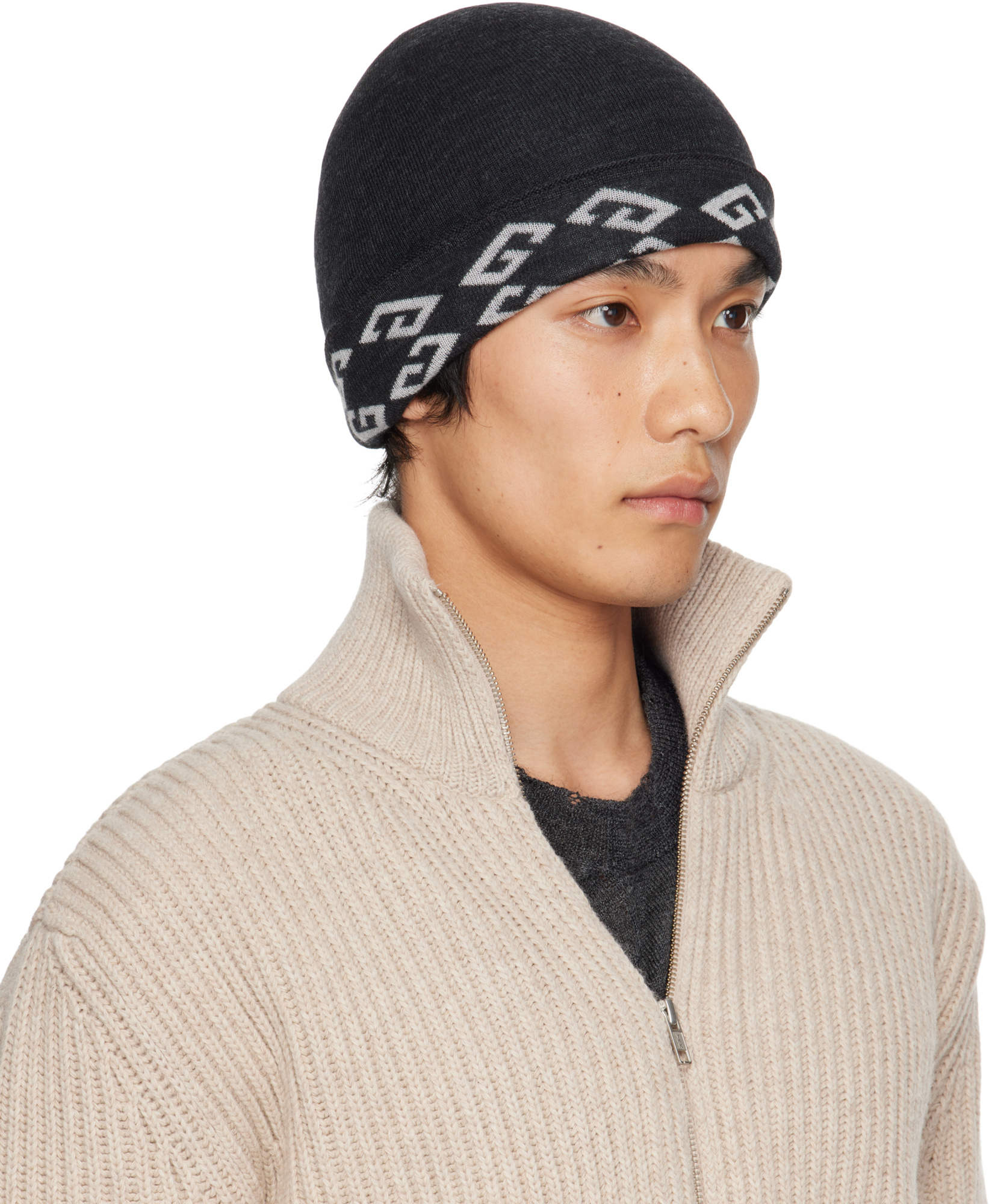 Givenchy Double-sided Wool Hat In Brown