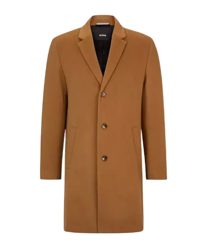 Hugo Boss Men's H Hyde C Trench Coat In Brown