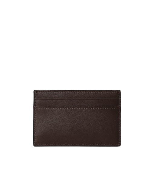 Gucci Card Case With Horsebit In Brown