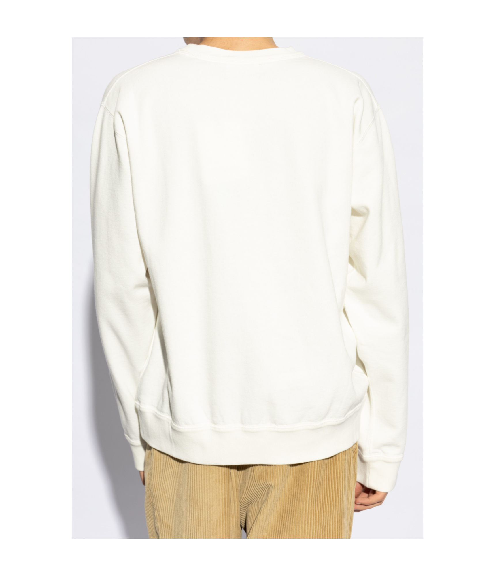 Isabel Marant Long-sleeved Sweater In White