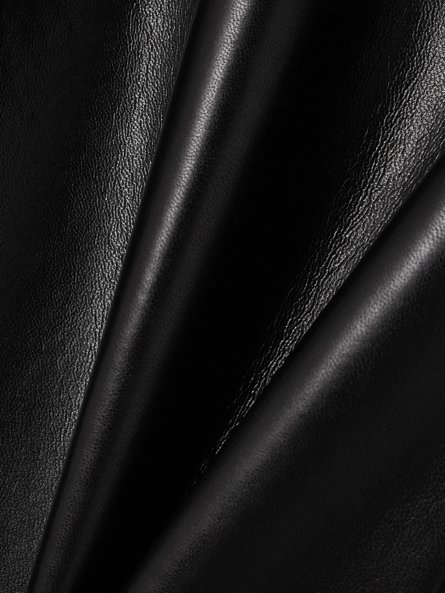 Agolde High Waist Wide Leg Casual Pants In Black