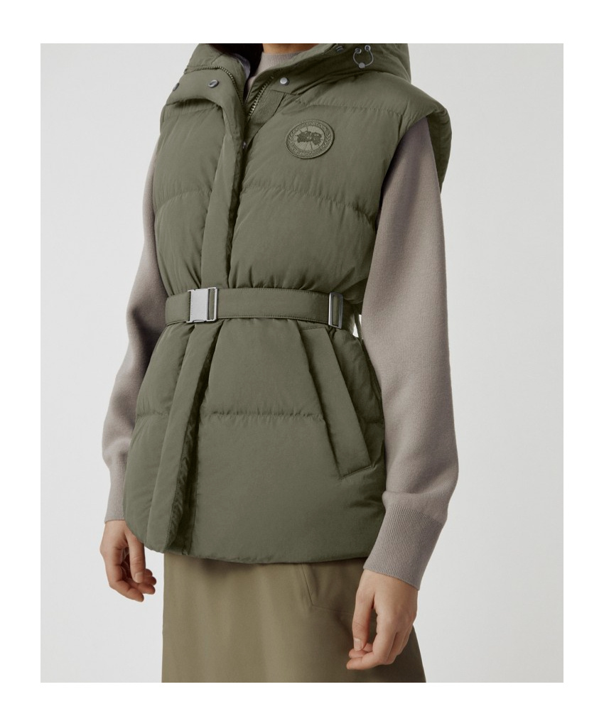 Canada Goose Rayla Down-filled Gilet In Green