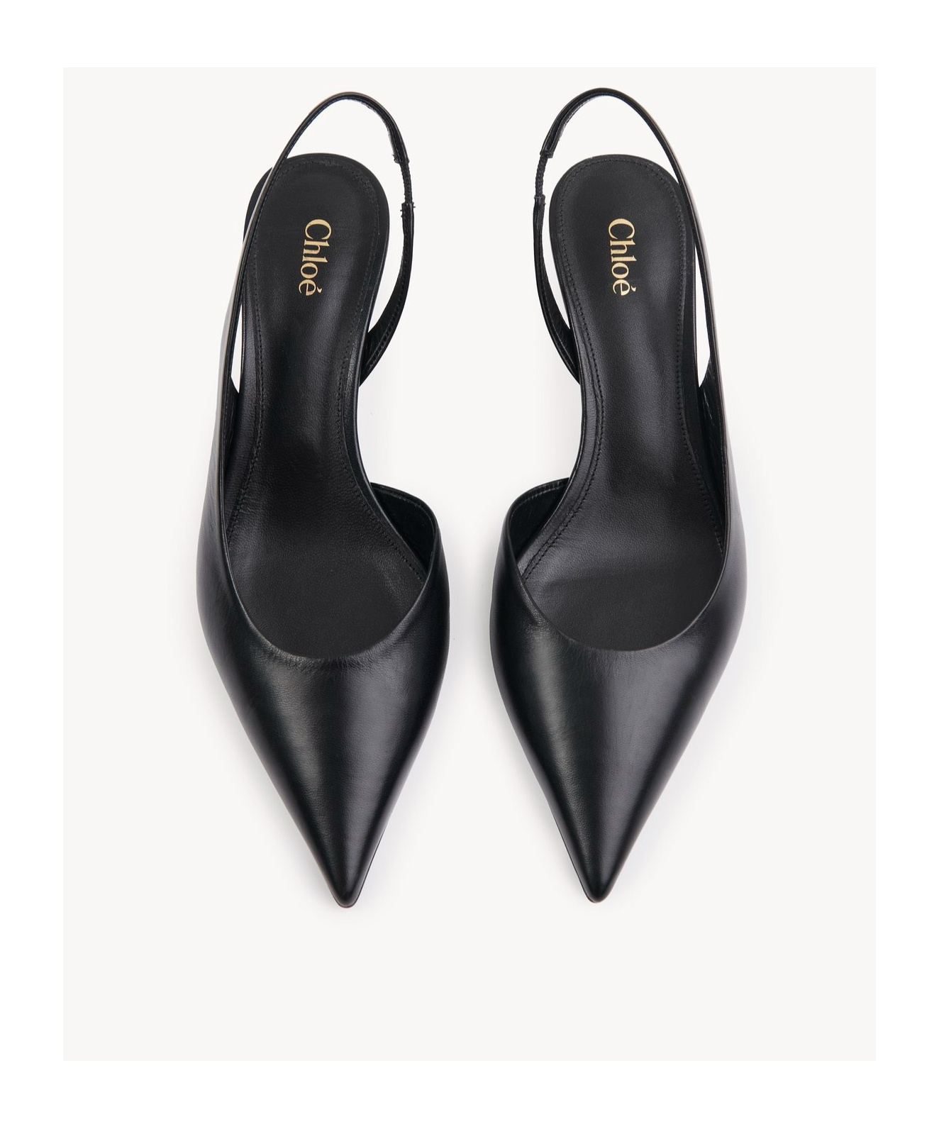 Shop Chloé 50mm Marcie Pumps In Black
