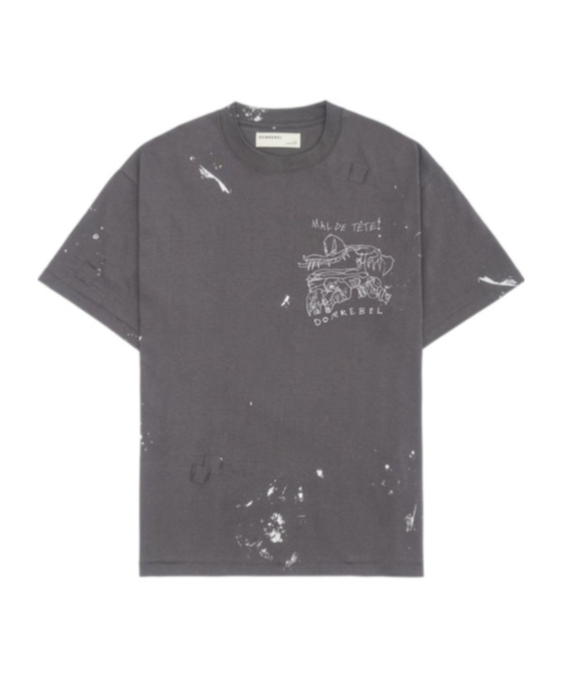 Domrebel Mal T-shirt In Black