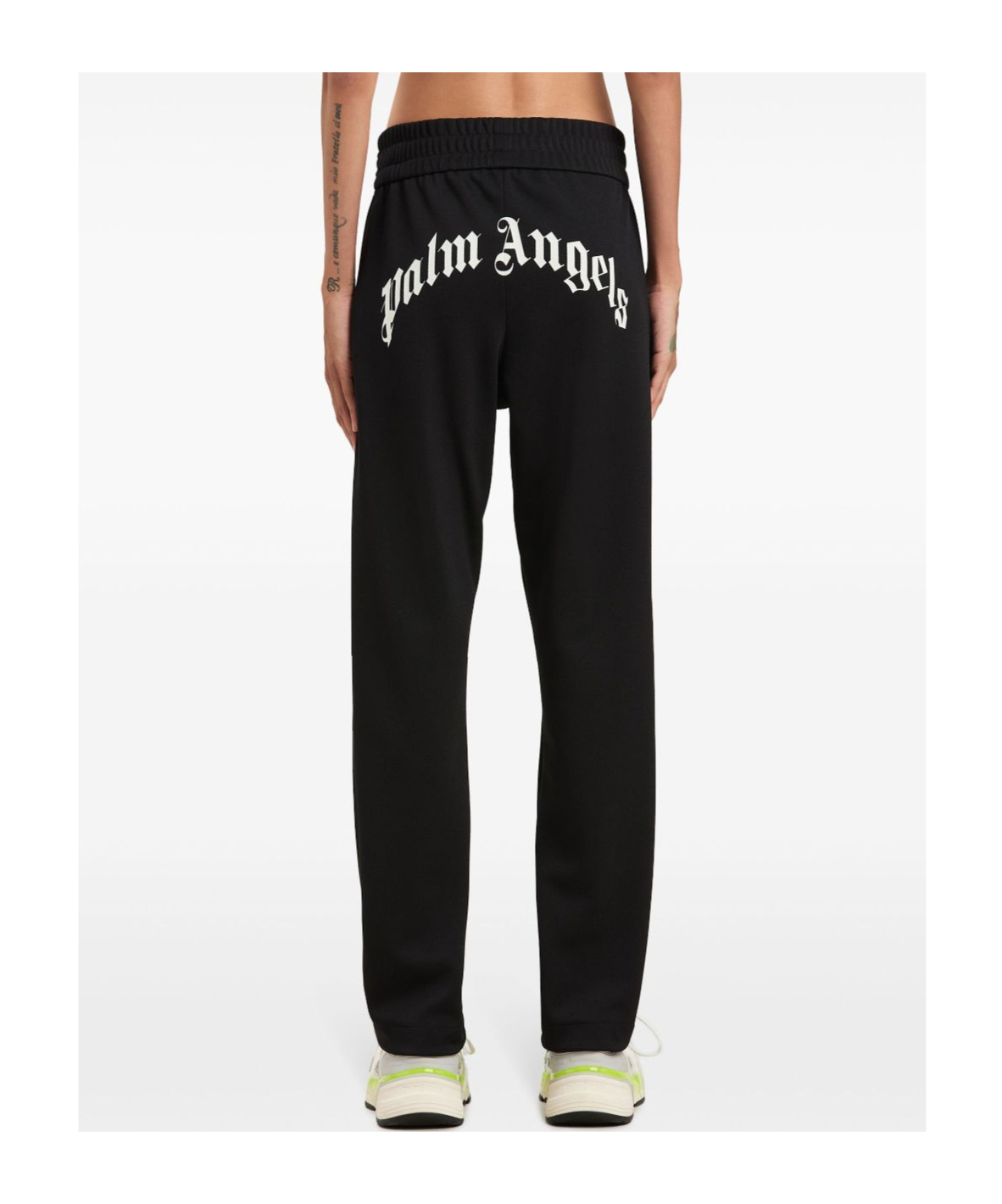 Palm Angels Elastic Waist Sweatpants In Black