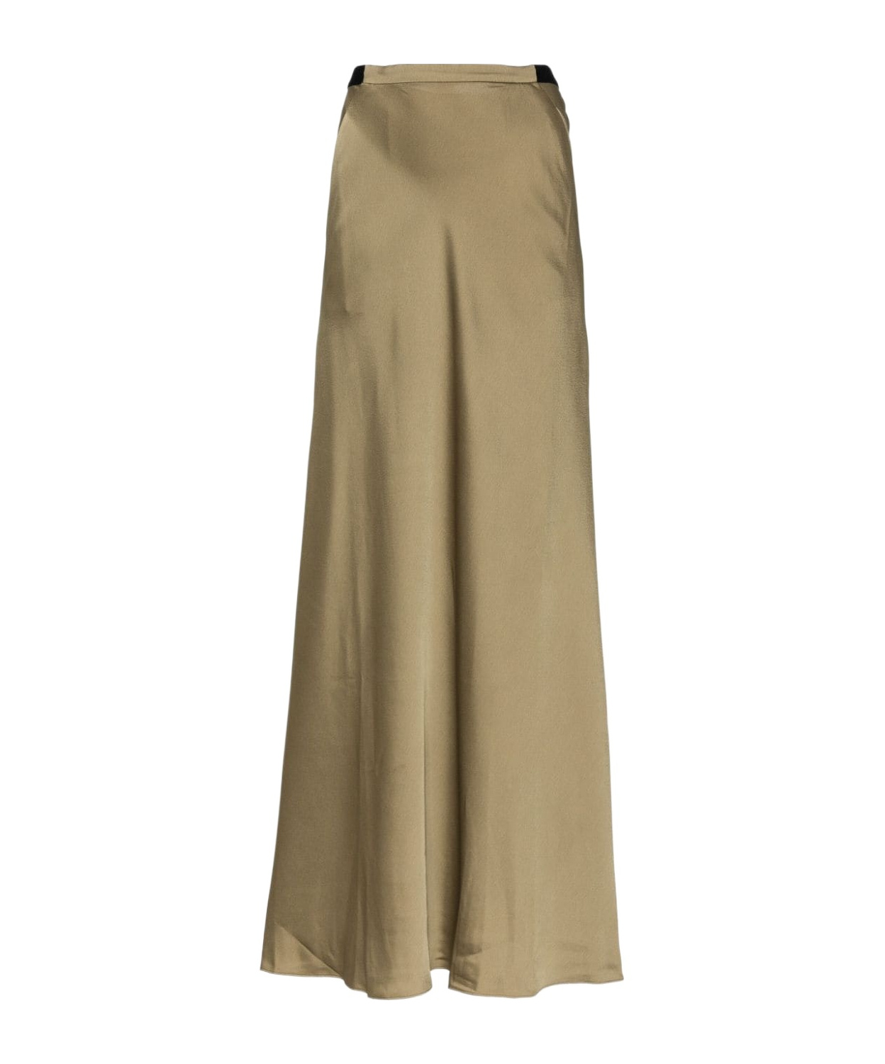 Christopher Esber Front Pocket Bias Maxi Skirt In Green