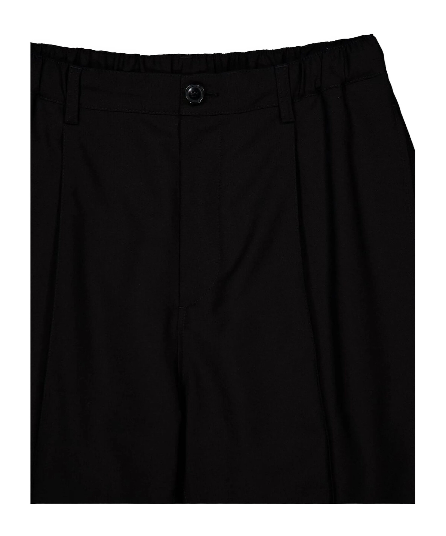 Marni Belt Loop Casual Pants In Black