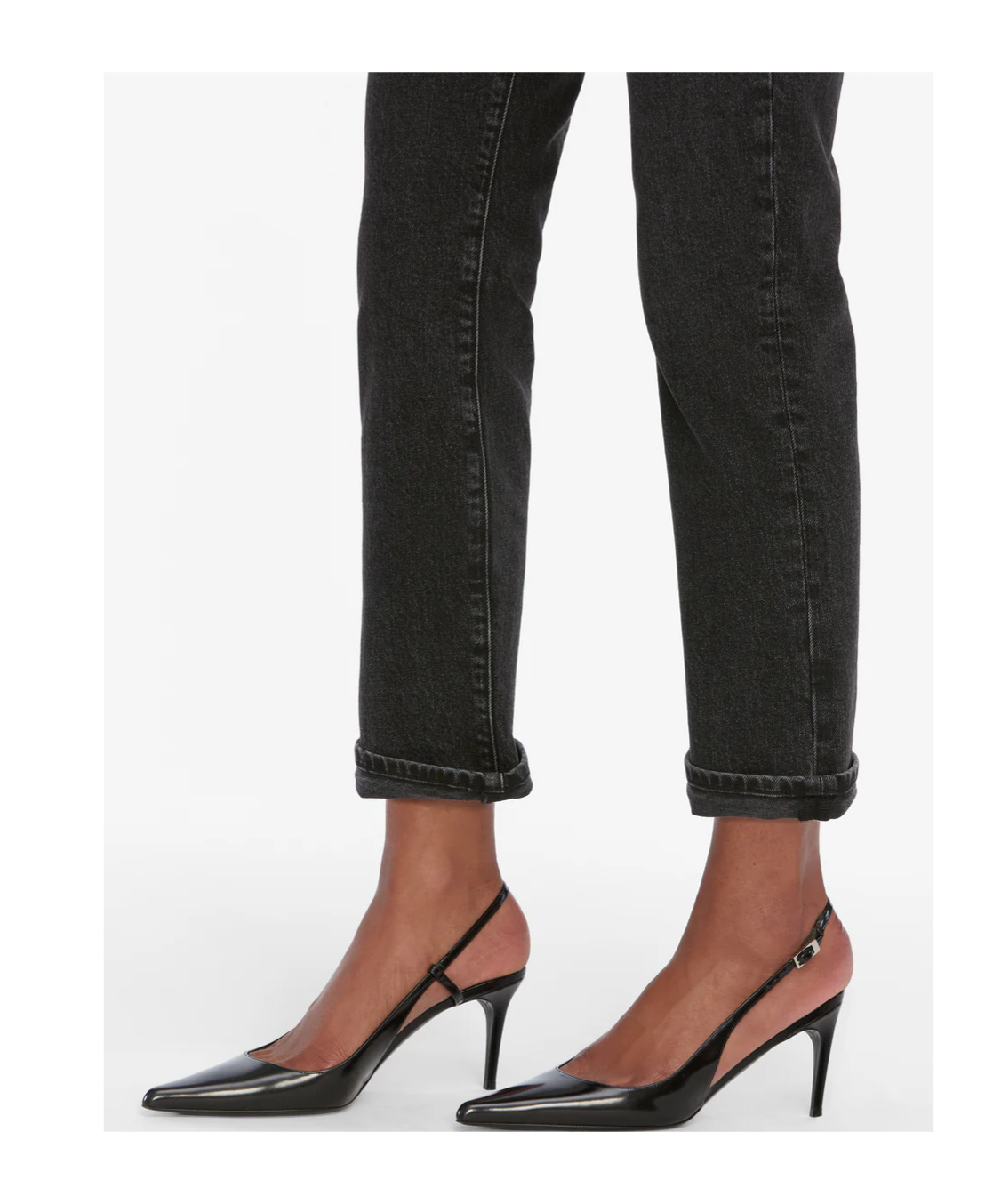 Frame Mid-rise Slim-fit Jeans In Brown