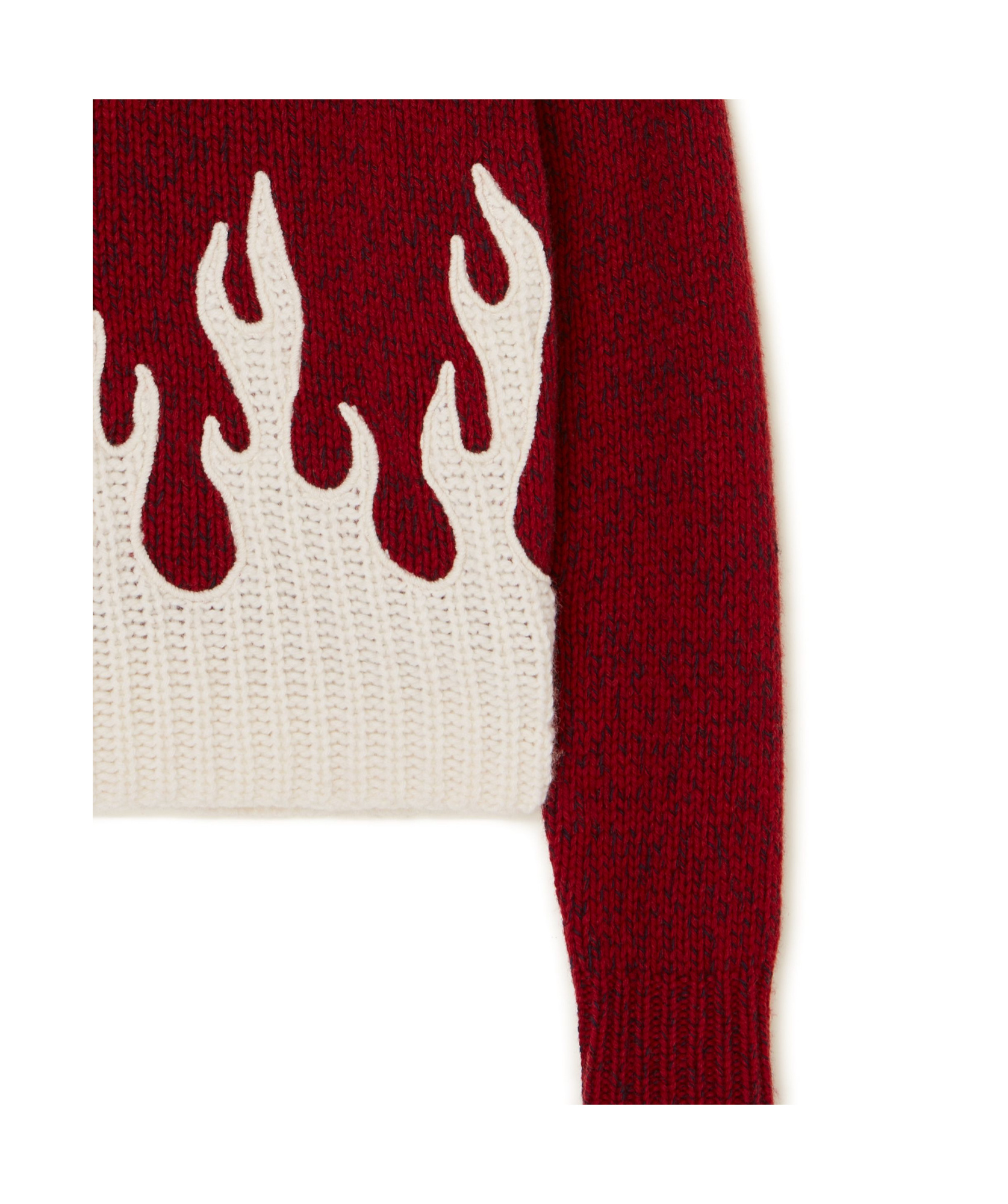 Alanui Flame Sweater In Red