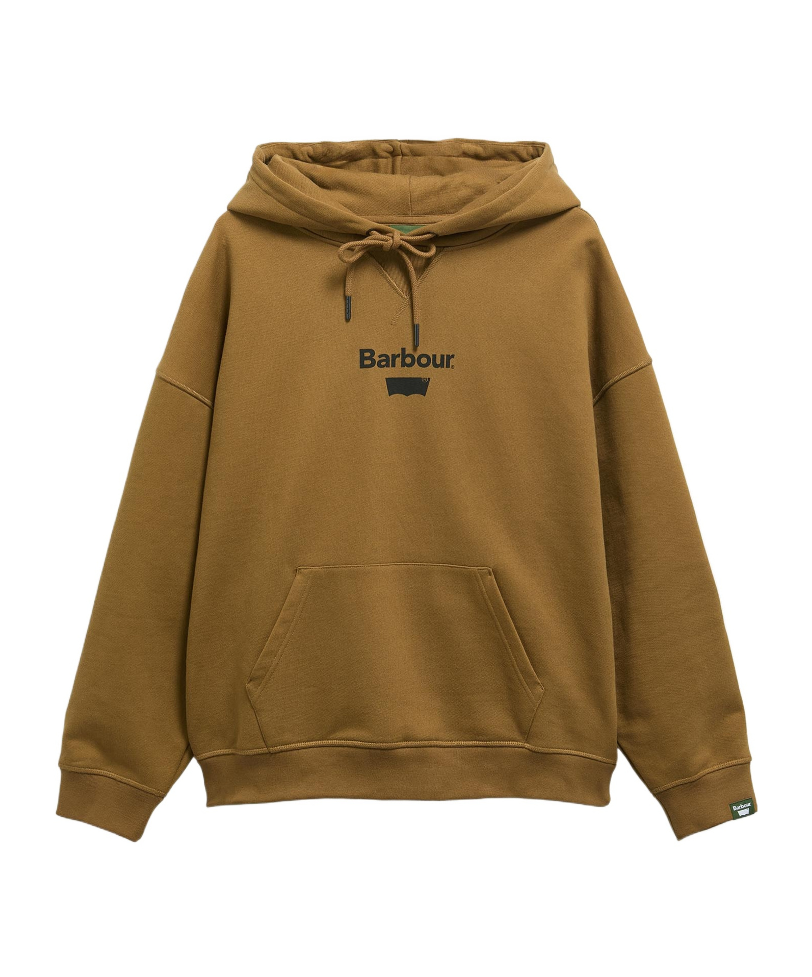 Barbour X Levi's Graphic Hoodie In Brown