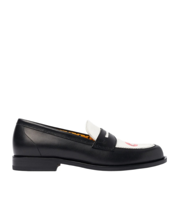 Scarosso Wash Your Mouth For Her Loafers In Black