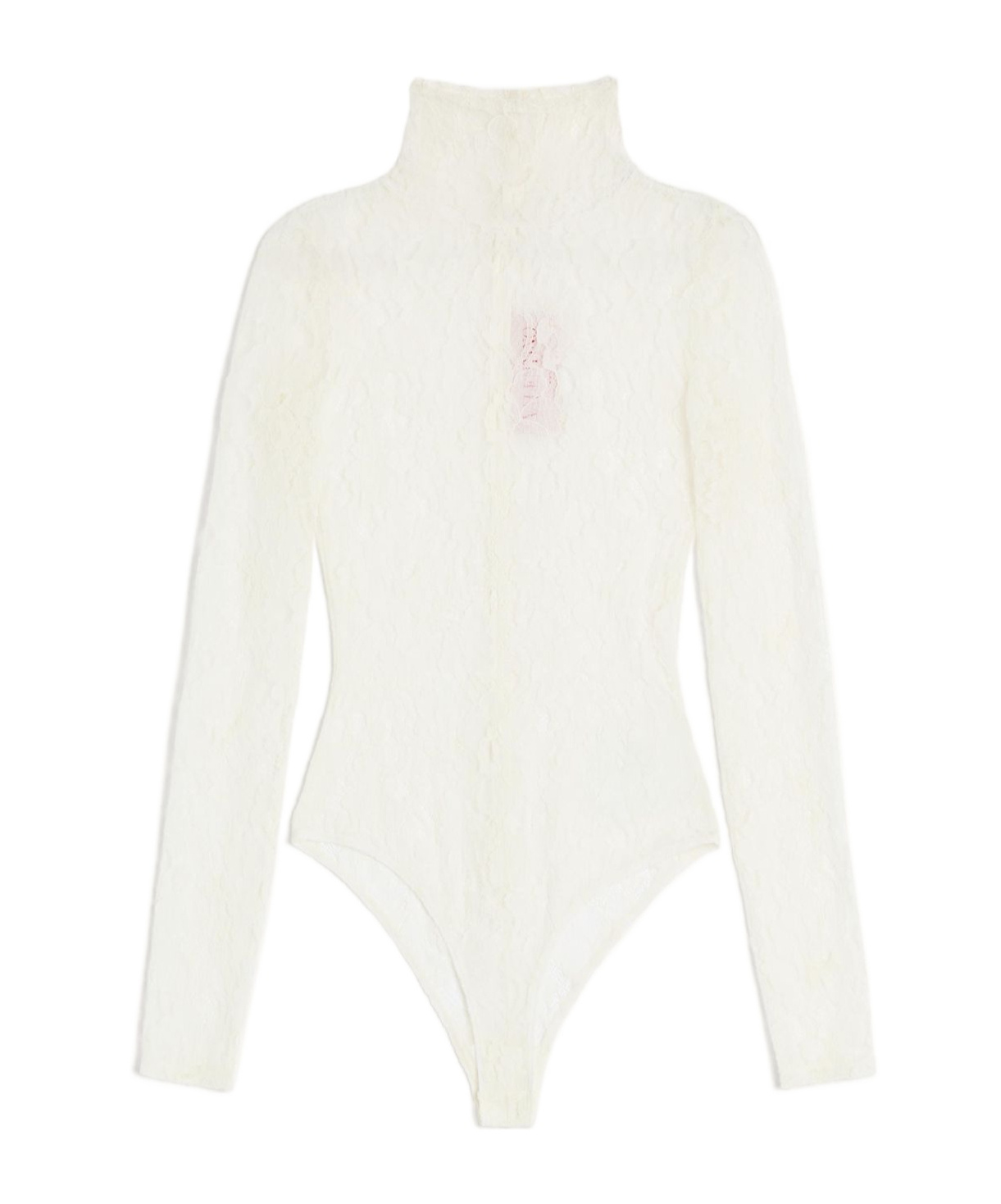 Valentino Lace Bodysuit In White