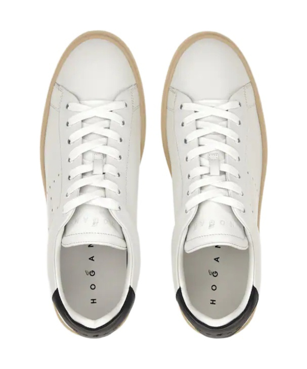 Hogan Round-toe Lace-up Sneakers In Multi