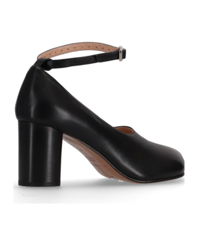 Niccolò Pasqualetti Obliqua Block Heel Pumps - Calfskin Leather