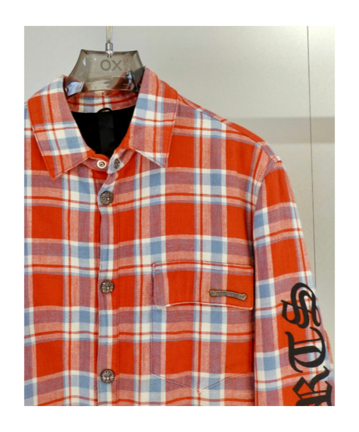 Chrome Hearts Long Sleeve Casual Jacket In Multicolor
