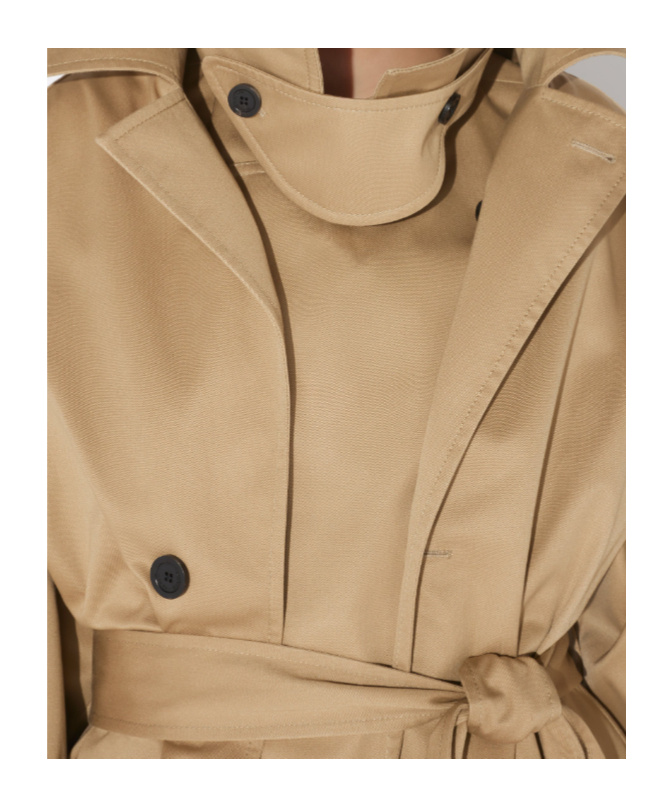 Shop Jean Paul Gaultier Deconstructed Trench Coat In Nude