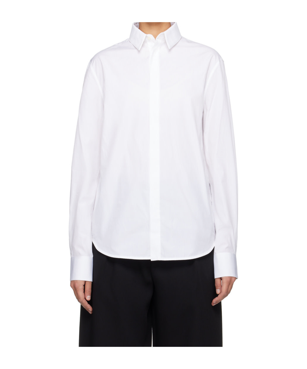 Wardrobe.nyc Long-sleeved Shirt In White