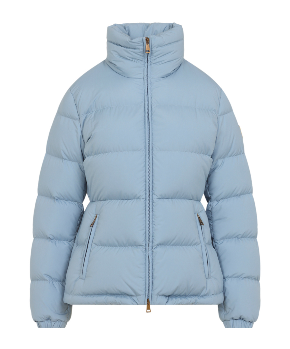 Moncler Dourbe Short Down Jacket In Blue