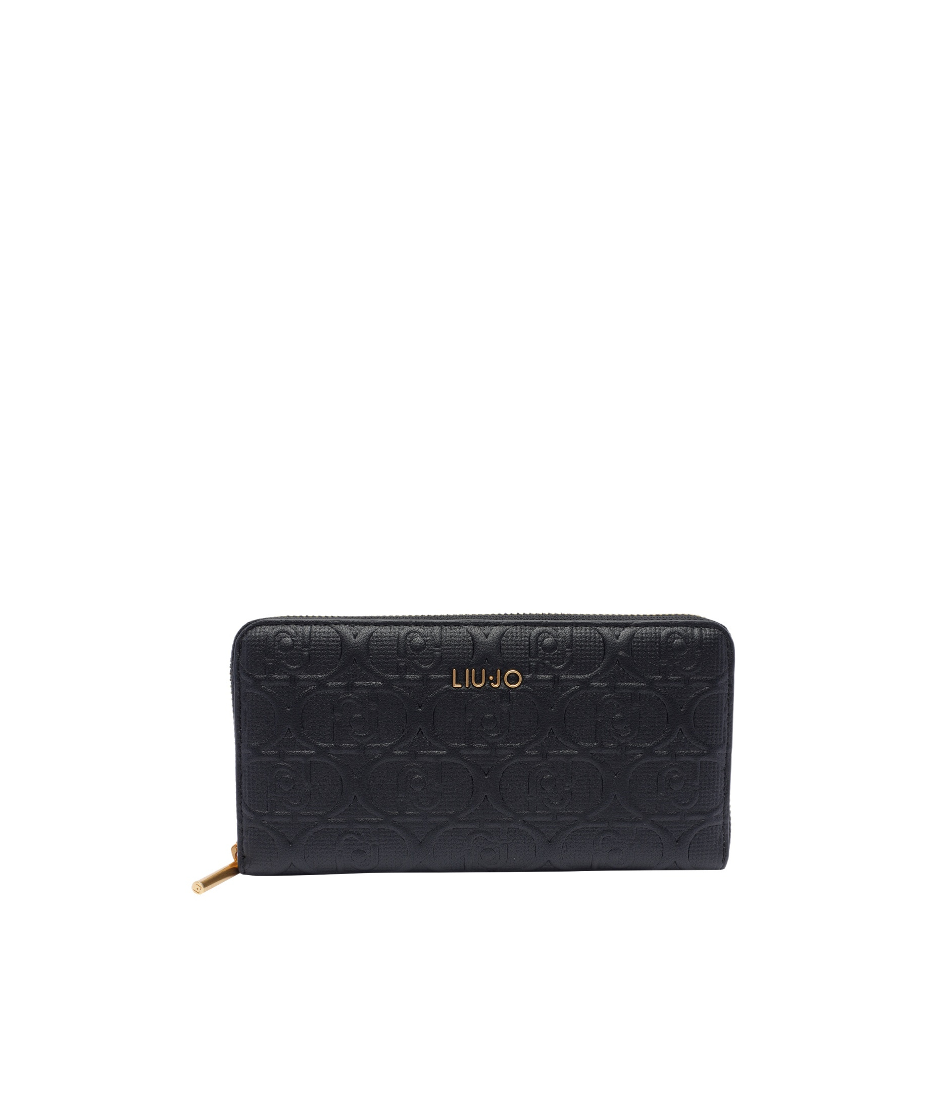 Liu •jo Zipper Wallet In Black