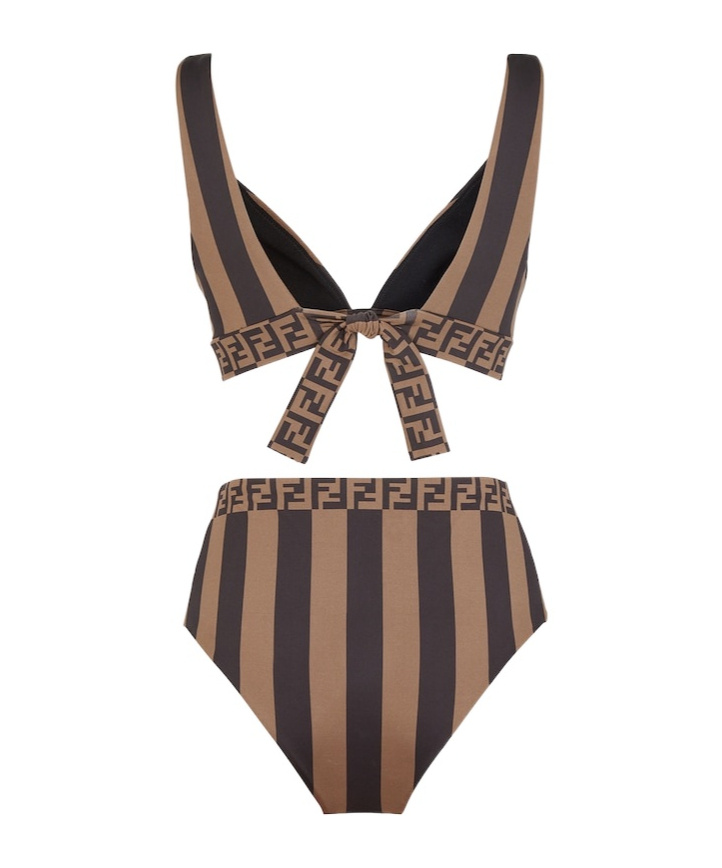 Fendi Bikini In Brown