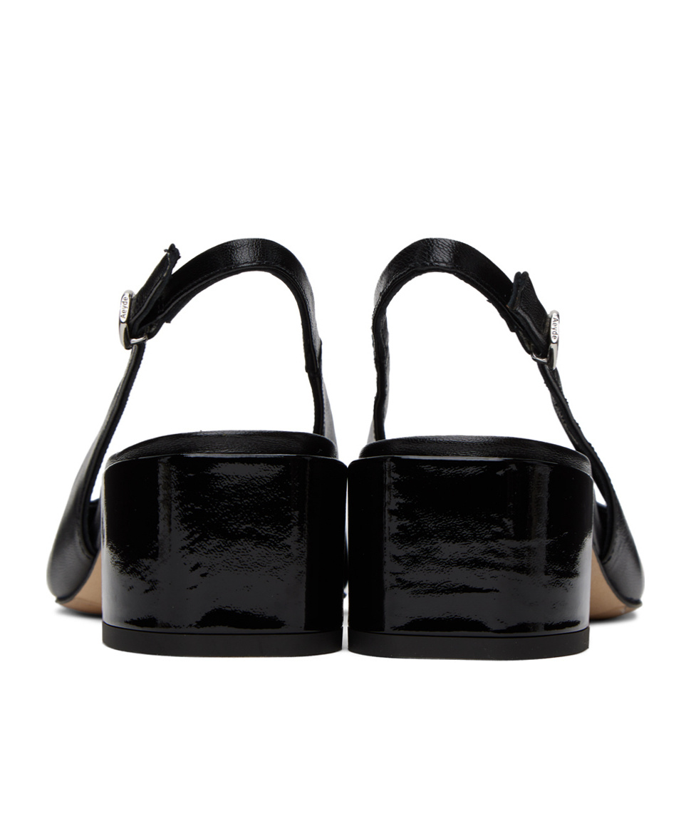 Aeyde Augusta Slack-heeled Heels In Black