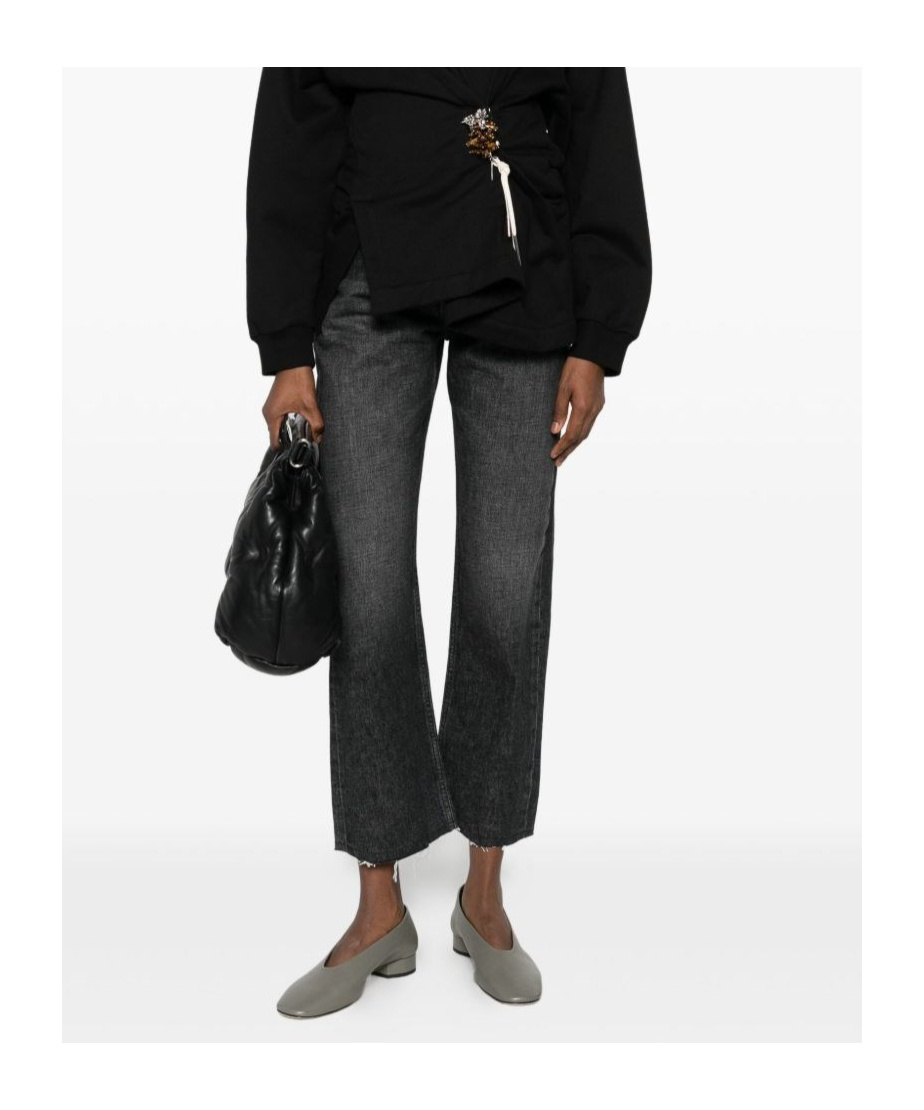 Maison Margiela Straight-leg Denim Jeans In Black