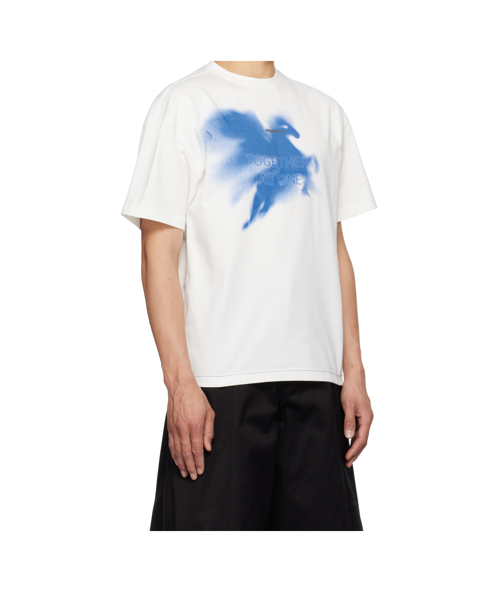 Ader Error Short-sleeved T-shirt In Off White