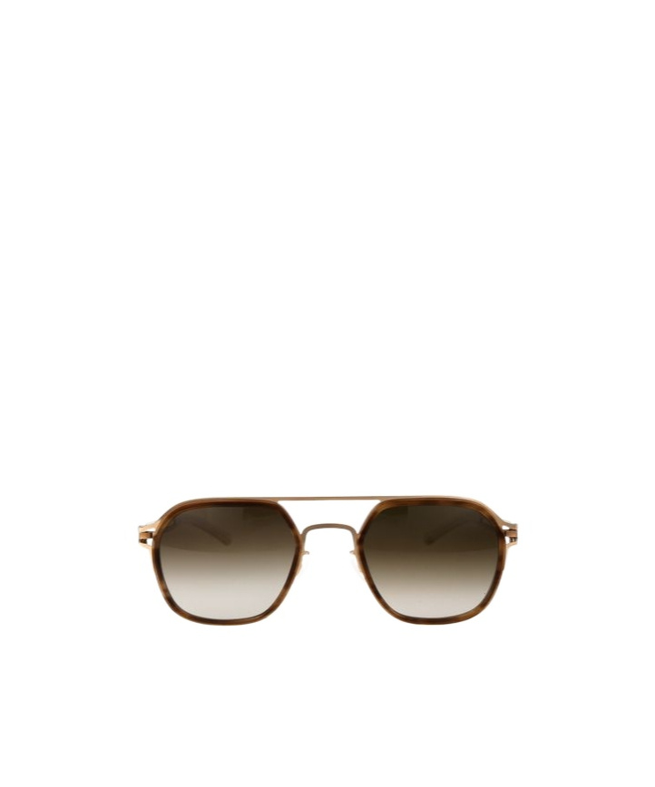 Mykita Leeland Pilot-frame Sunglasses In Nude