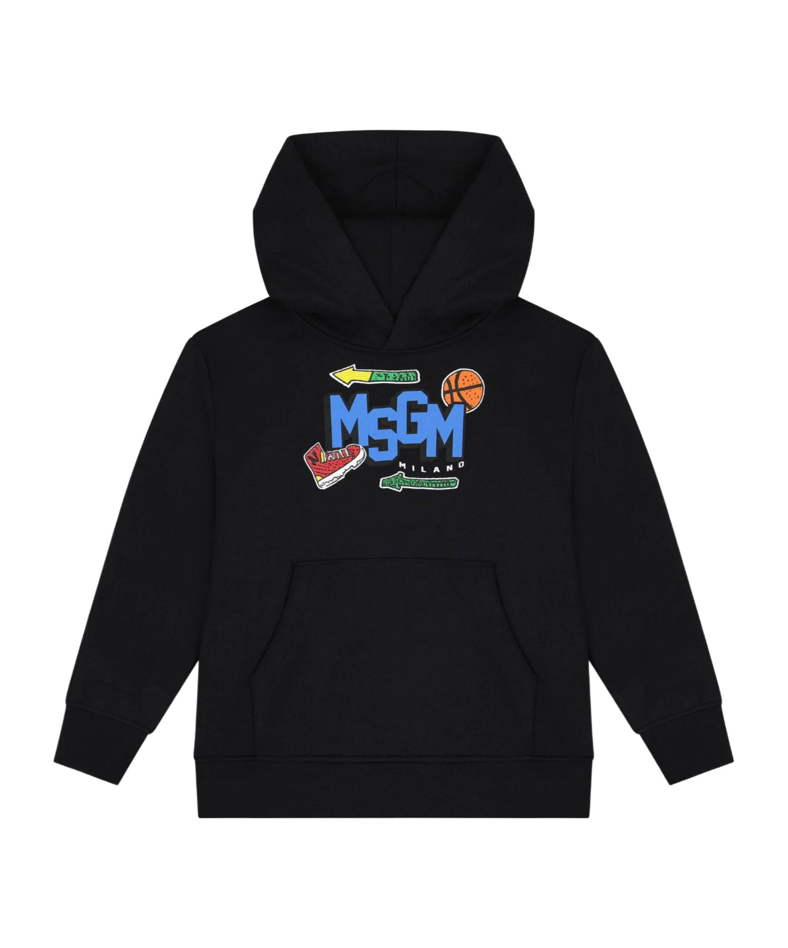 Msgm Logo-print Hoodie