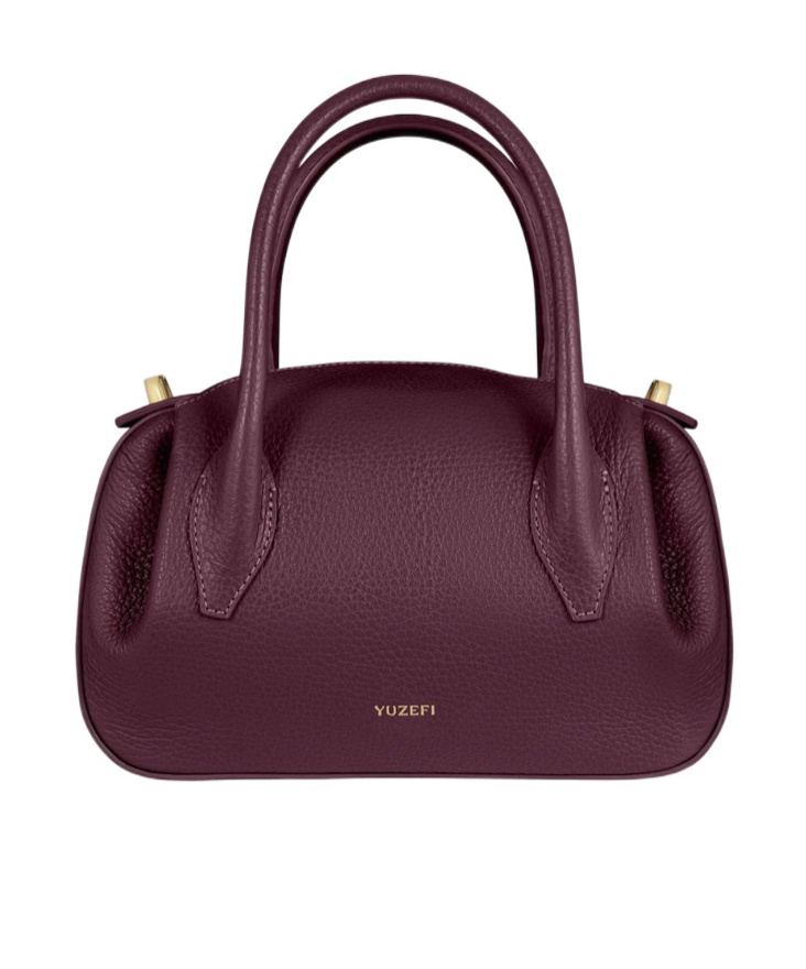 Yuzefi Double Handle Shoulder Bag In Red