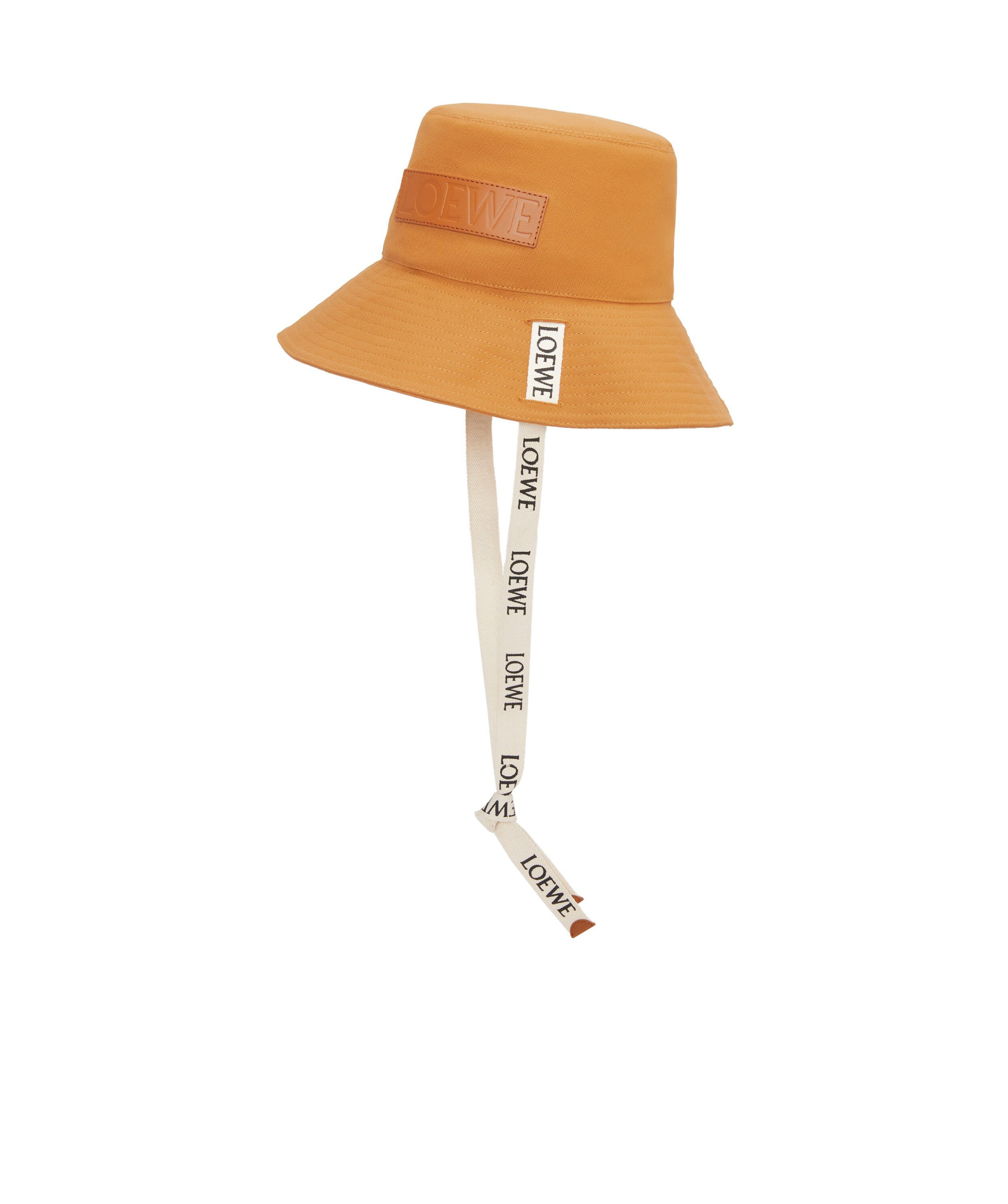 Loewe Fisherman Hat In Canvas In Brown