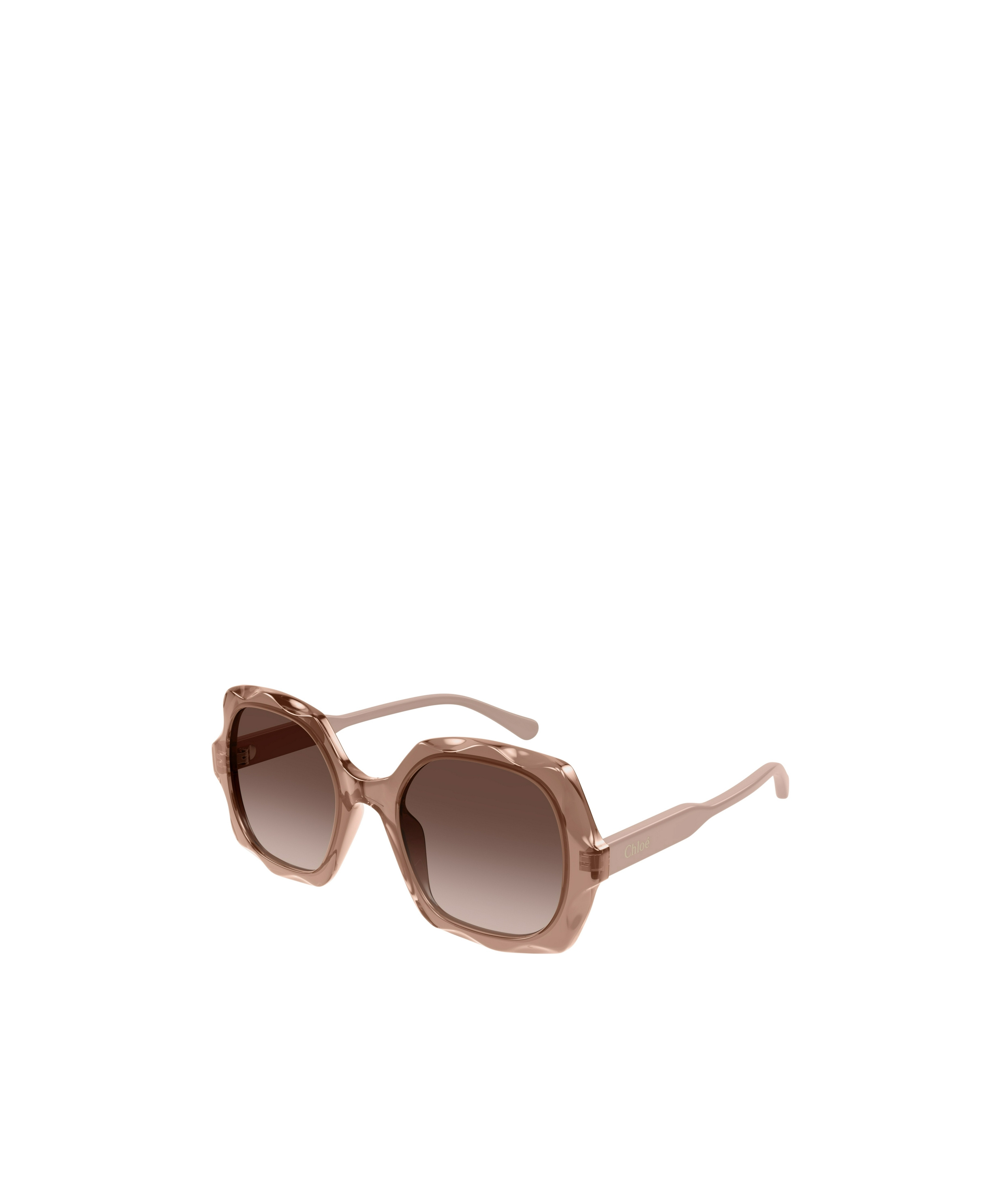 Chloé Eyewear Oversized Square-frame Sunglasses In Brown