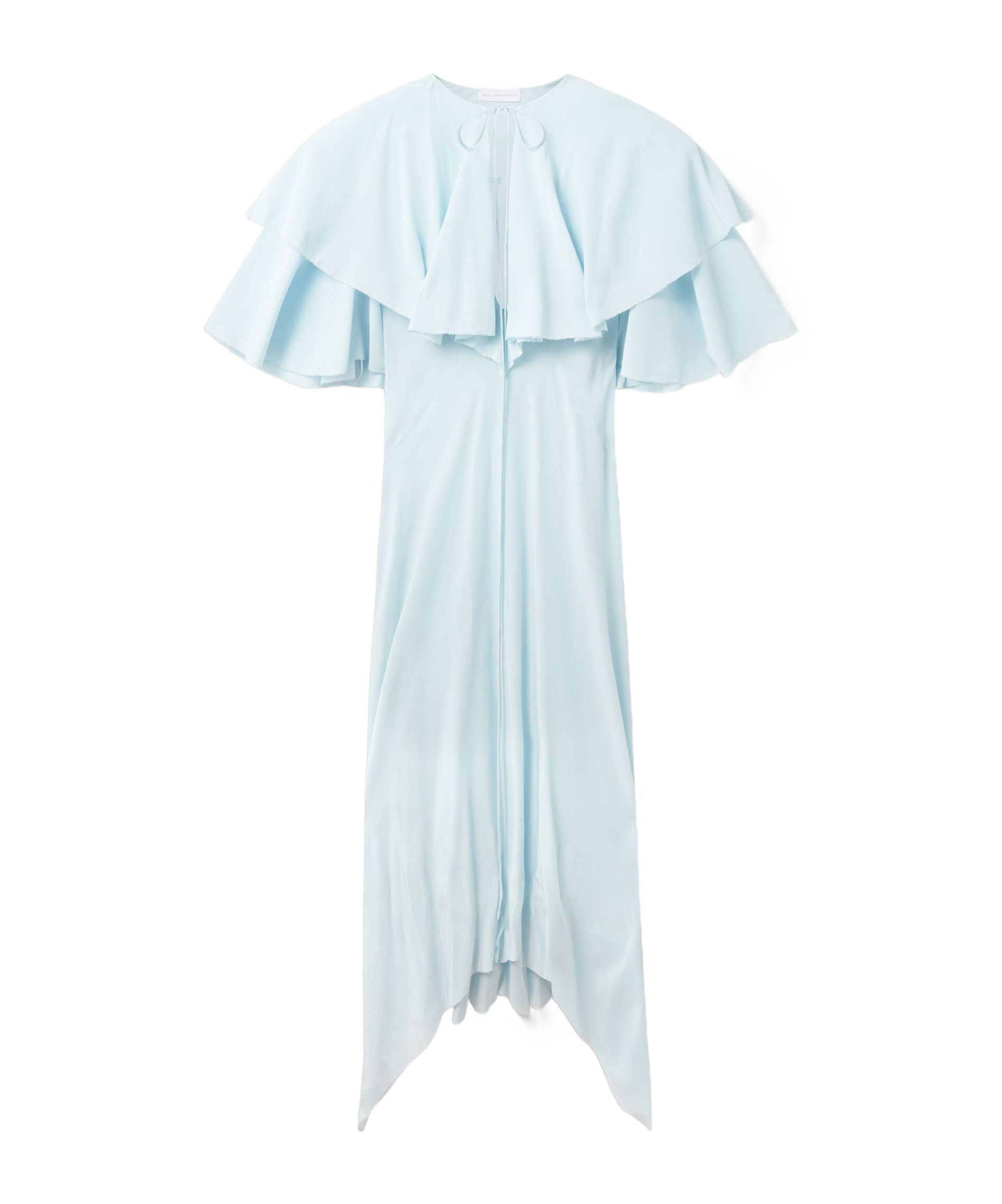 Stella Mccartney Layered Semi-sheer Midi Dress