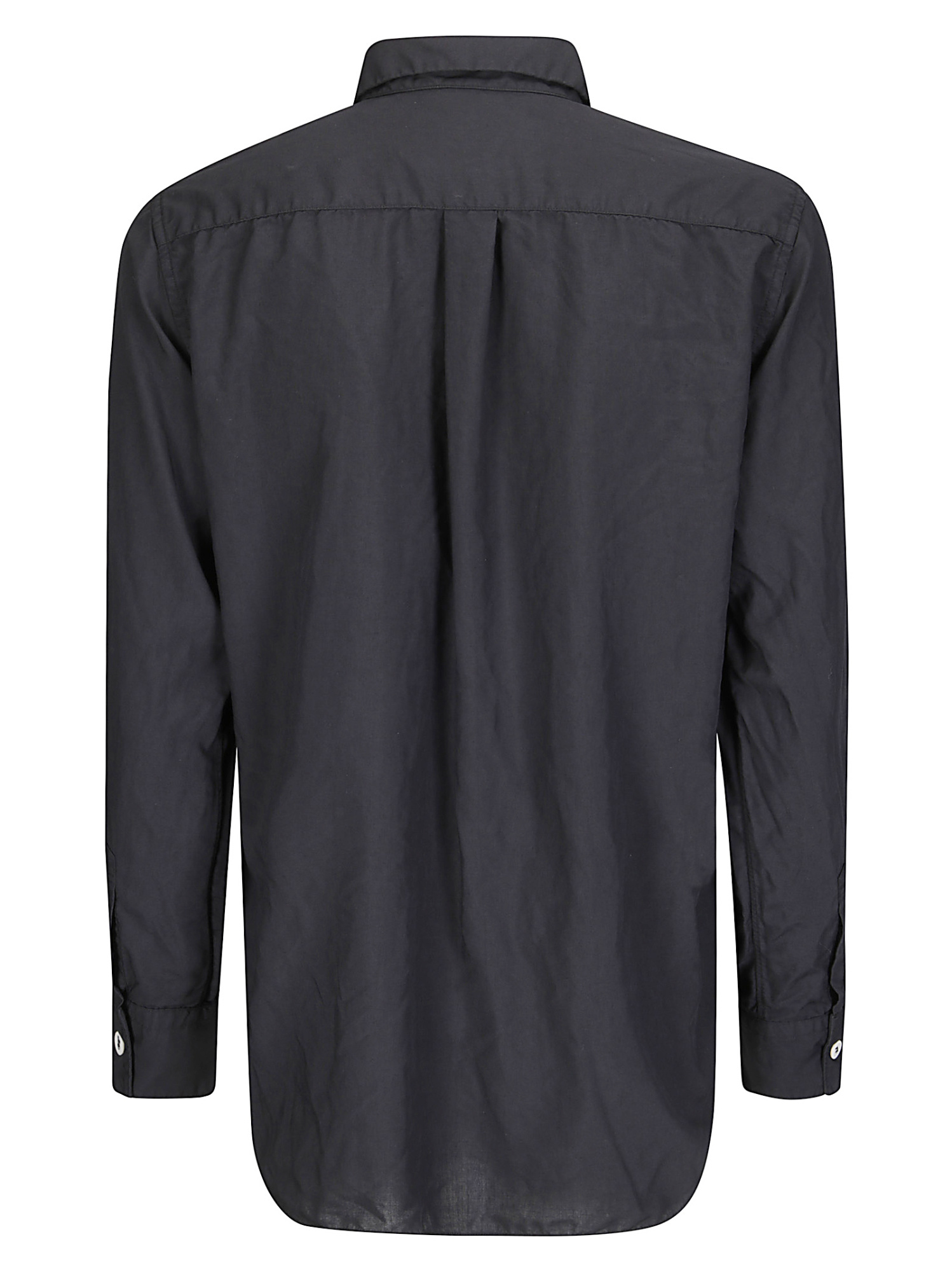 Comme Des Garçons Buttoned Blouse In Black