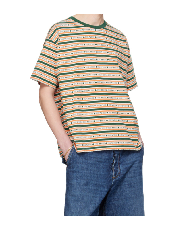 Bode Scottie Jacquard T-shirt In Multicolor
