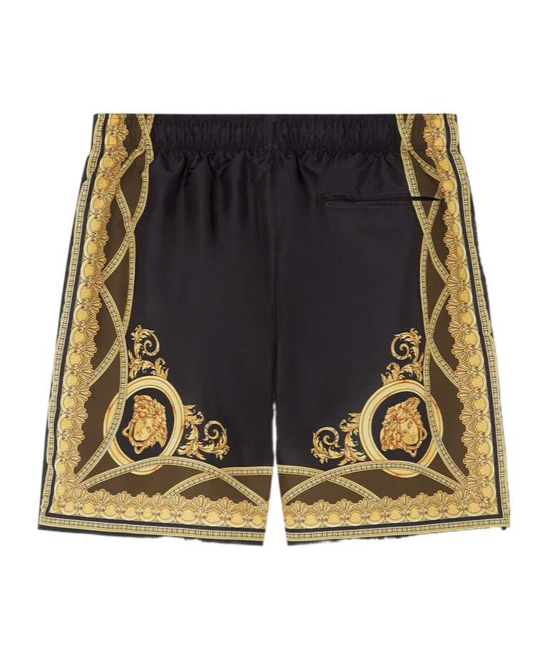 Versace Multicolored La Coupe Des Dieux Bath Sort In Black