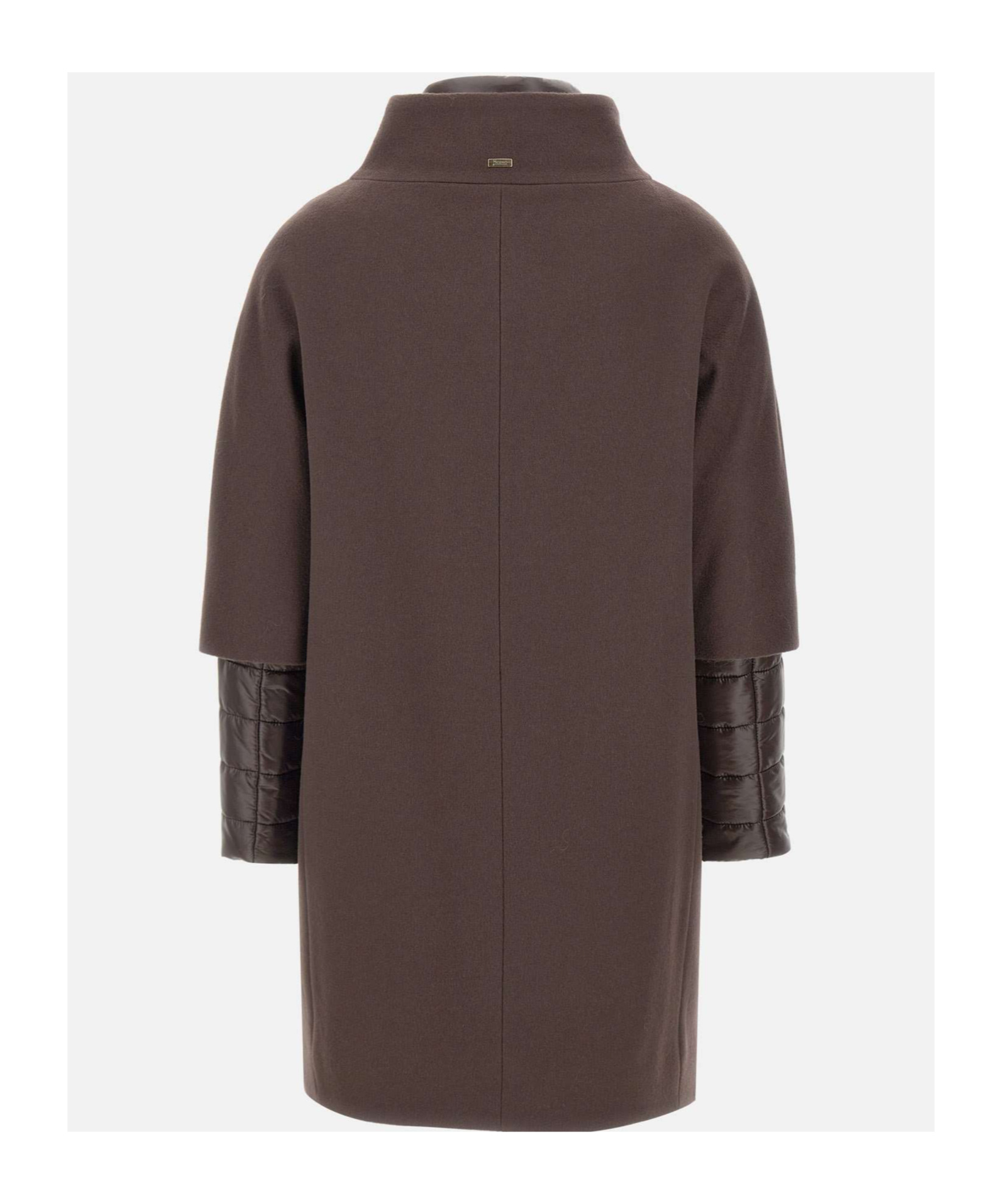 Herno Two-in-one Cotton Jacket In Brown