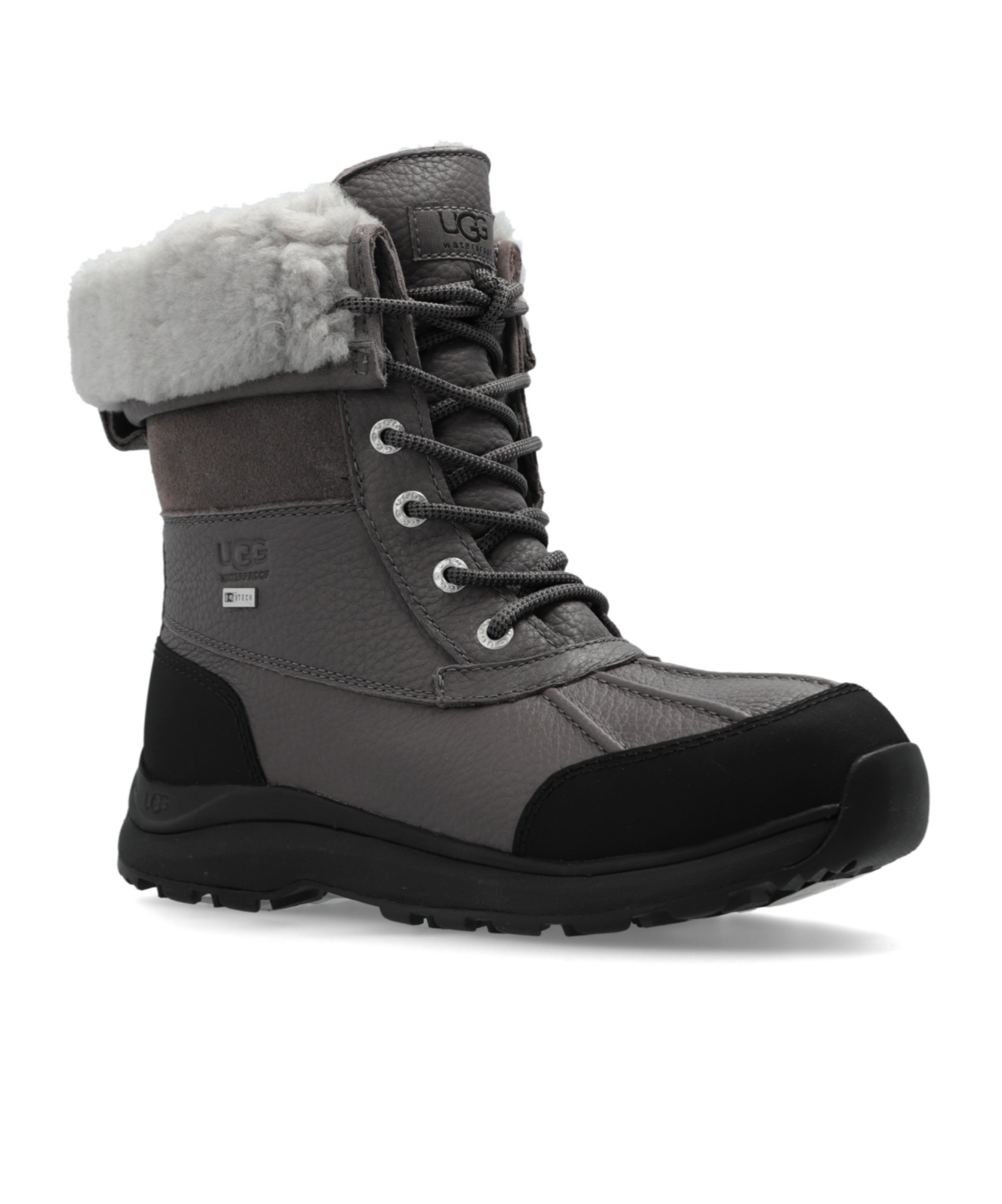 Shop Ugg Adirondack Iii Boots In Black