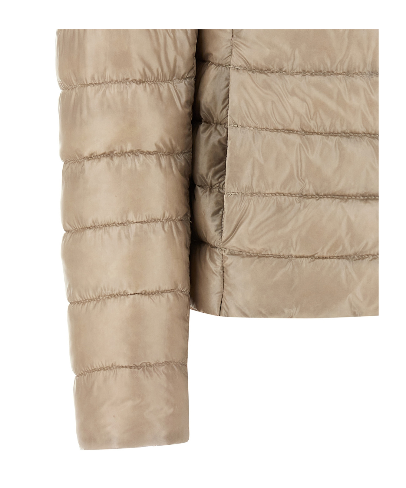 Herno Reversible Down Puffer Jacket In Nude