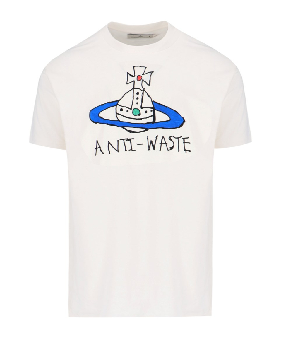 Vivienne Westwood Logo-print Cotton T-shirt In White