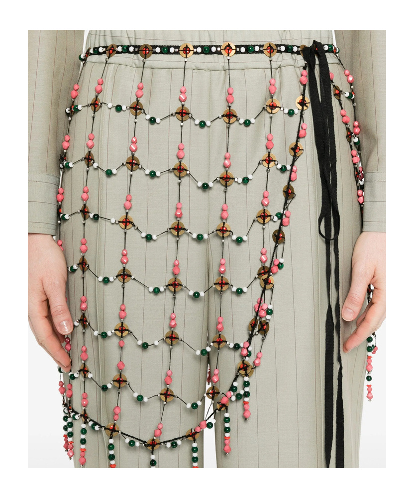 Dries Van Noten A-line Skirt In Multi