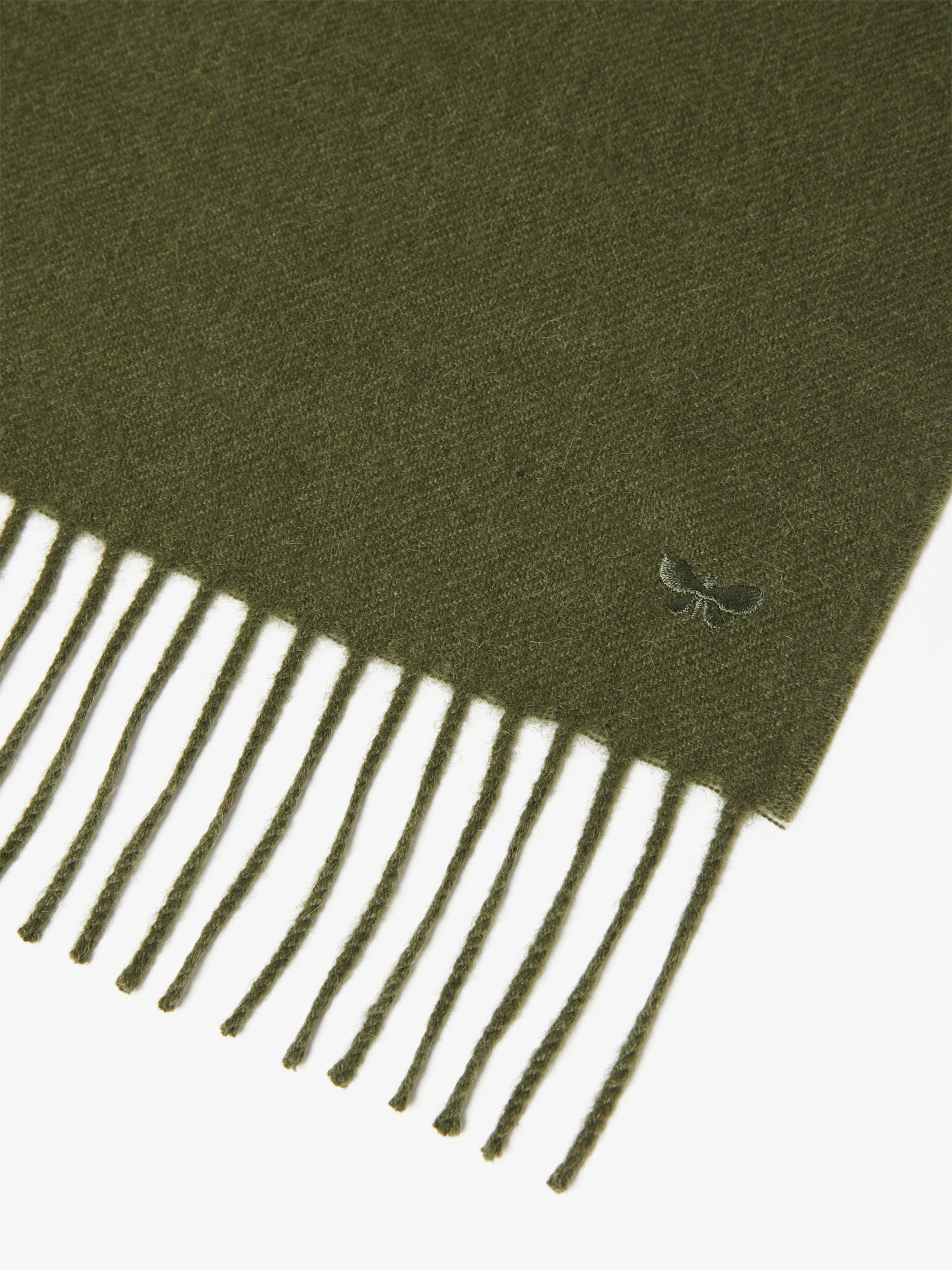 Weekend Max Mara Logo Scarf In Green