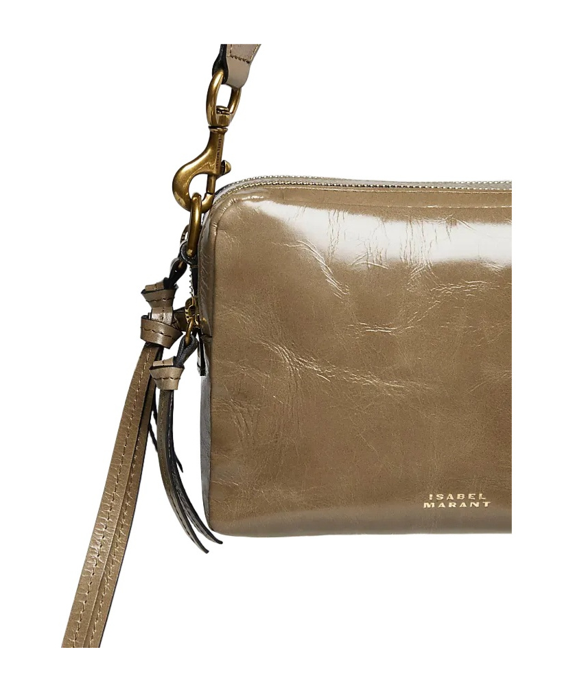 Isabel Marant Zip-open Shoulder Bag In Brown