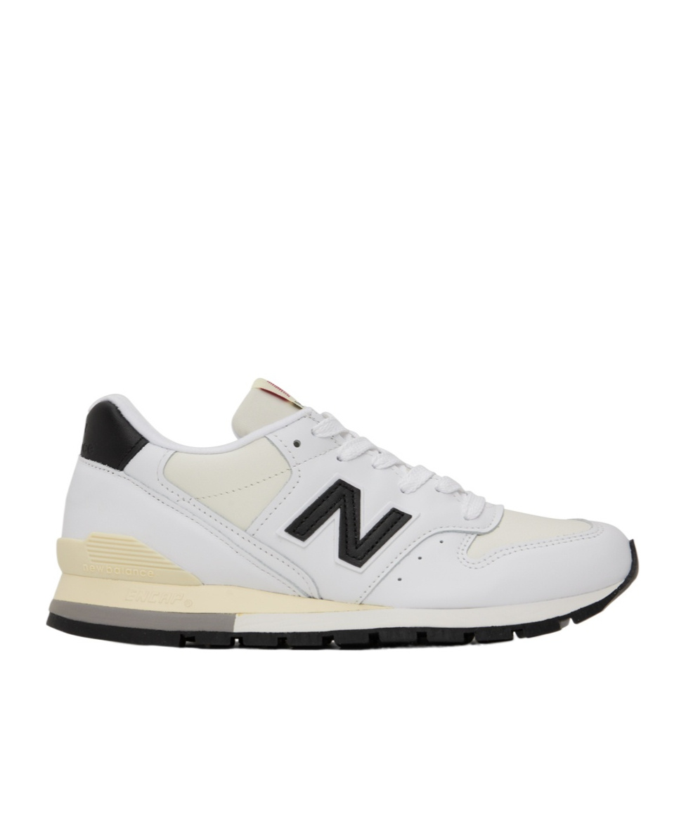 New Balance Round Head Lacing Casual Sneakers In White